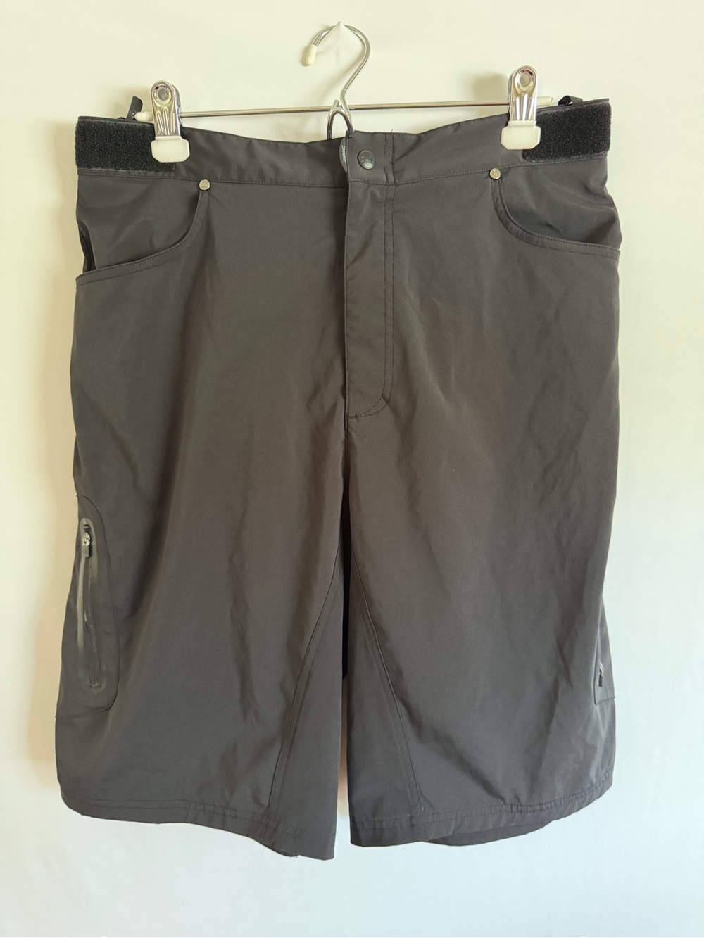 Zoic Cycling Ether Shorts black Cargo Elastic Adjustable Waist Mens XXL